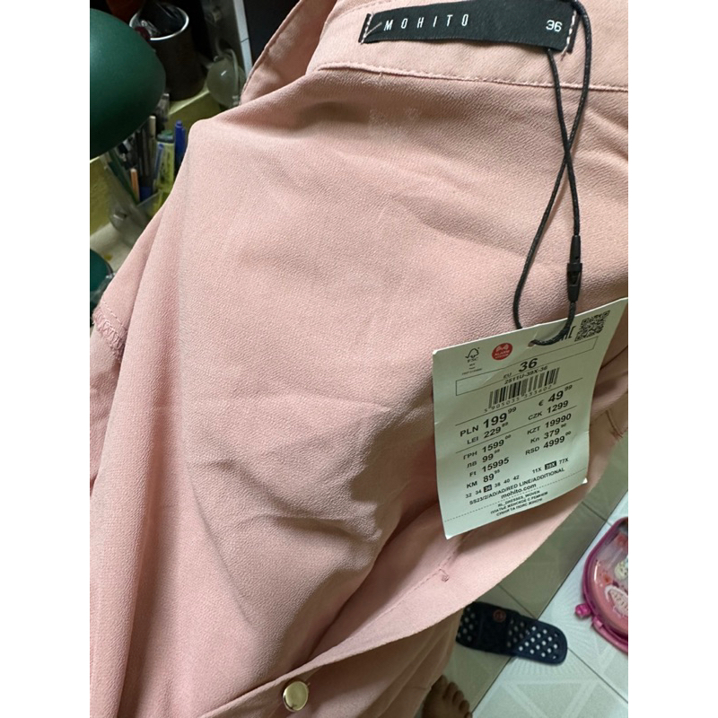 Váy mohito siêu đẹp màu Hồng phấn