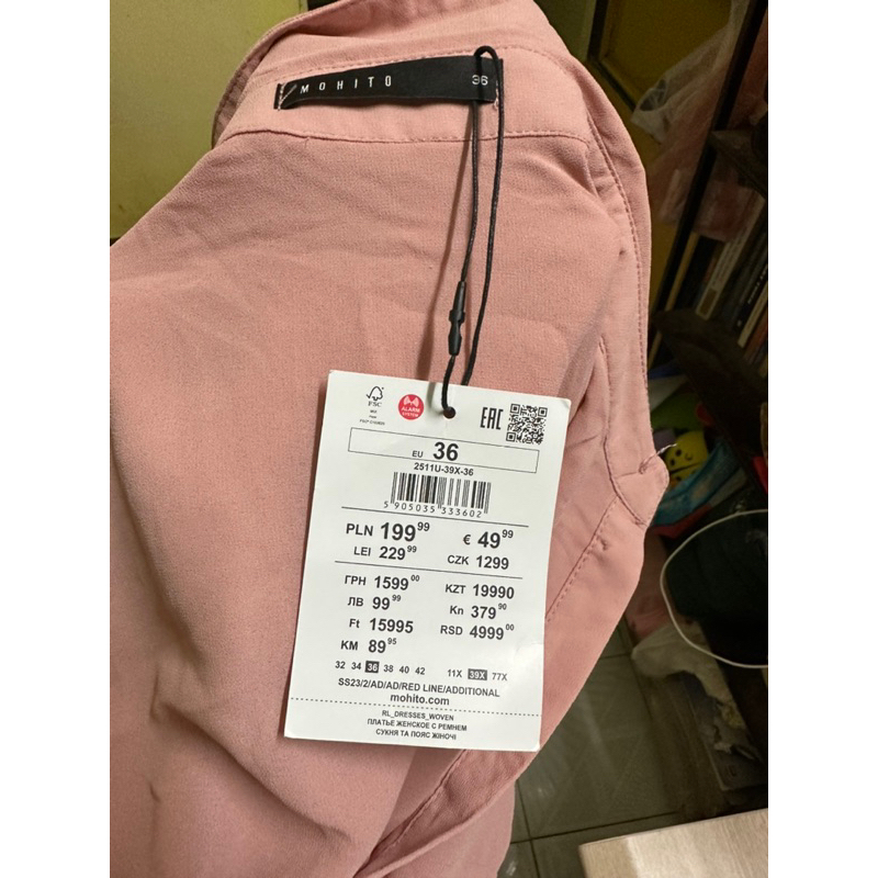 Váy mohito siêu đẹp màu Hồng phấn