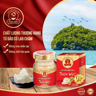 Yến sào cao cấp thiên việt 15% yến x 70ml
