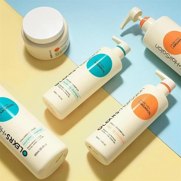 Cặp Dầu Gội Xả Olexrs Hair Salon 960ml Cho Tóc Khô Xơ Hư Tổn Tóc Gàu Ngăn Rụng Tóc