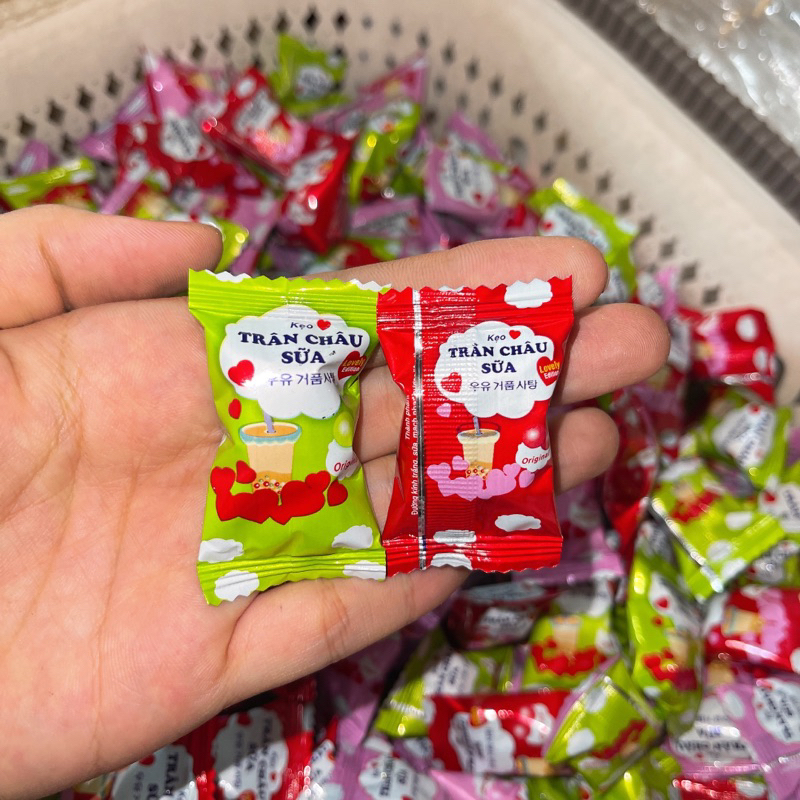 Kẹo Cân Trân Châu Sữa 500g/1kg