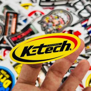 Tem Decal Sticker lẻ Ktech Tem Dán Được Trên Mọi Nền Màu, Decal Chống Thấm Nước Chịu Nhiệt Tốt