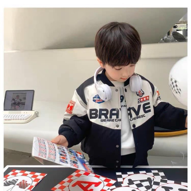 Áo gió BRAVF bé trai