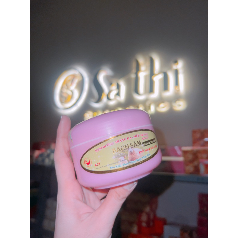 Kem cốt bạch sâm hồng
