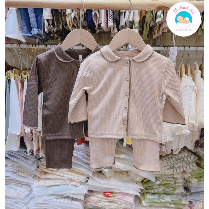 Bộ đồ ngủ Pijama cho bé hàng QC ảnh thật