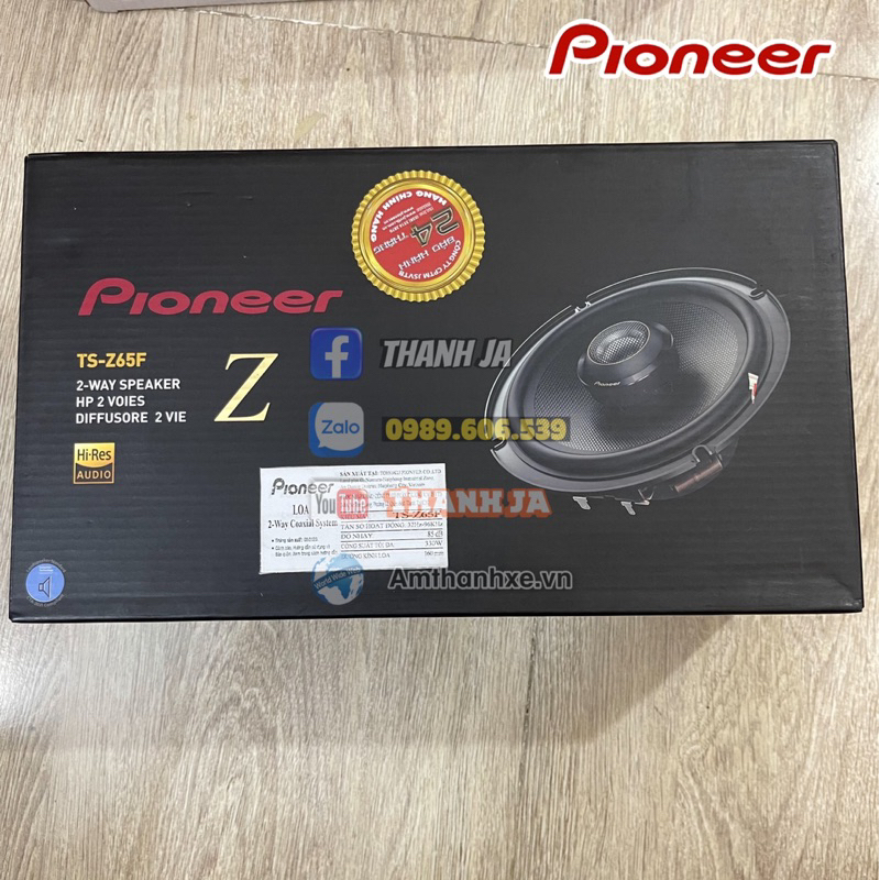 Cấu Hình Âm Thanh Pioneer Cao Cấp Hi-Res Cực Hay