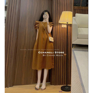 đầm kiểu  trơn nữ