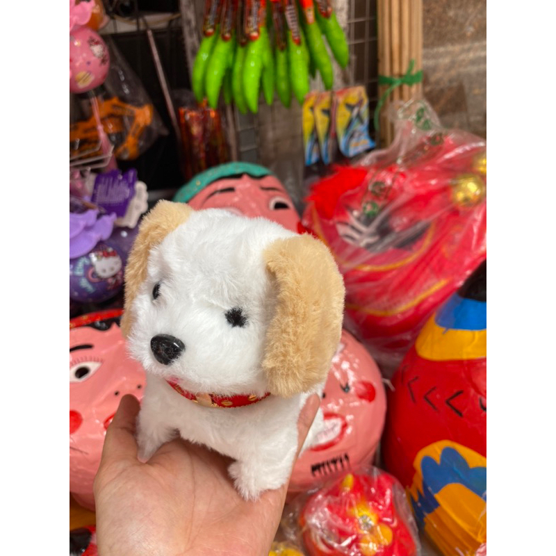 Đồ chơi hình Thỏ, hình chó bông chạy bằng pin dễ thương cho bé yêu