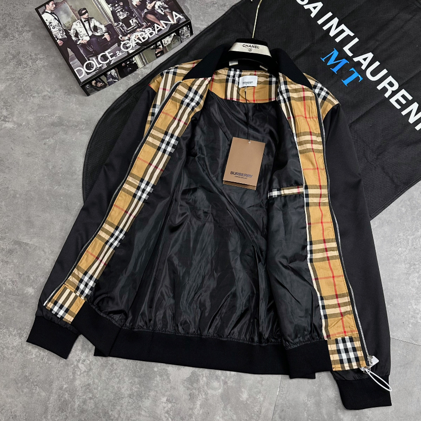 Áo Khoác Bomber Nam Nữ BB.R Bản Gió Hai Lớp Dệt Thêu Da Bản Hoàn Thiện Hót Neww 2023