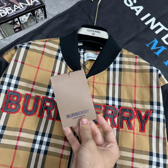 Áo Khoác Bomber Nam Nữ BB.R Bản Gió Hai Lớp Dệt Thêu Da Bản Hoàn Thiện Hót Neww 2023