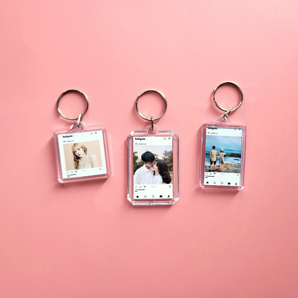 Móc khóa Instagram - In theo yêu cầu