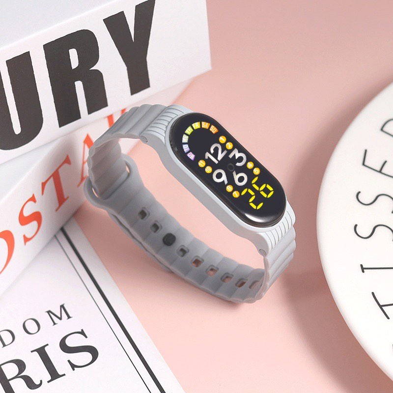 DADIHA Đồng Hồ Điện Tử Thể Thao M7a Màn Hình Cảm Ứng Chống Thấm Nước Dây Silicon Siêu Nhẹ Thời Trang Cho Nam Và Nữ