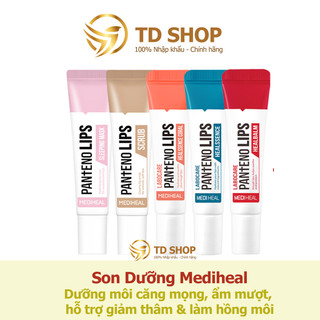 Son dưỡng giảm thâm môi mediheal labocare pan+eno lips 10ml - td shop