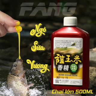Hương liệu câu cá ngô sữa vương - chuyên chép, diếc, trắm cỏ. chai lớn đậm đặc 500ml hl