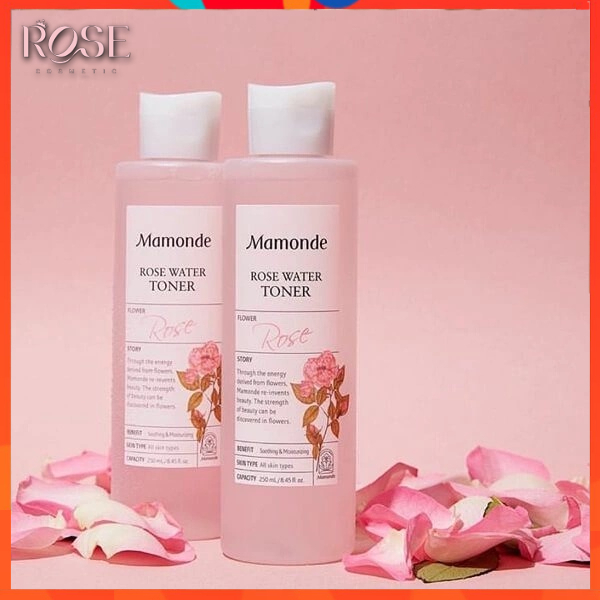 Nước Hoa Hồng Rose Water Toner Mamonde 250ml Dành Cho Mọi Loại Da | BigBuy360 - bigbuy360.vn