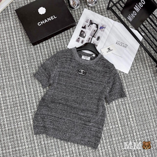 Áo len Cha.Nel kim sa Bling qcl1
