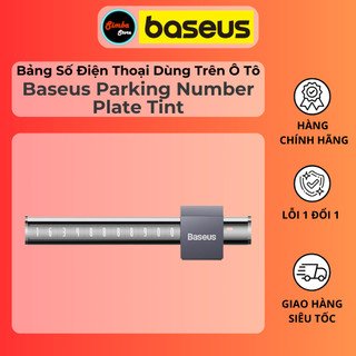 Bảng Số Điện Thoại Dùng Trên Ô Tô Baseus Parking Number Plate Tint