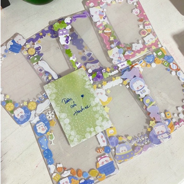 Toploader decor - Thẻ nhựa đựng card, ảnh idol Kpop, Anime