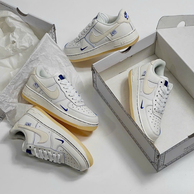 GIÀY A’F1 LOW GLOBAL SAIL GAME ROYAL WHITE BLUE SC