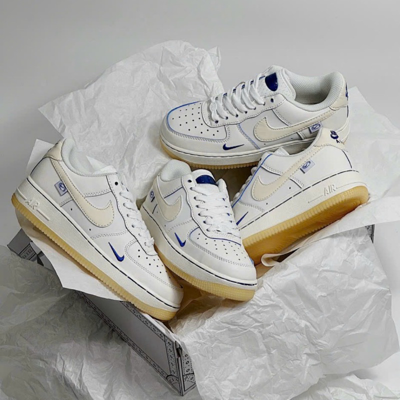 GIÀY A’F1 LOW GLOBAL SAIL GAME ROYAL WHITE BLUE SC