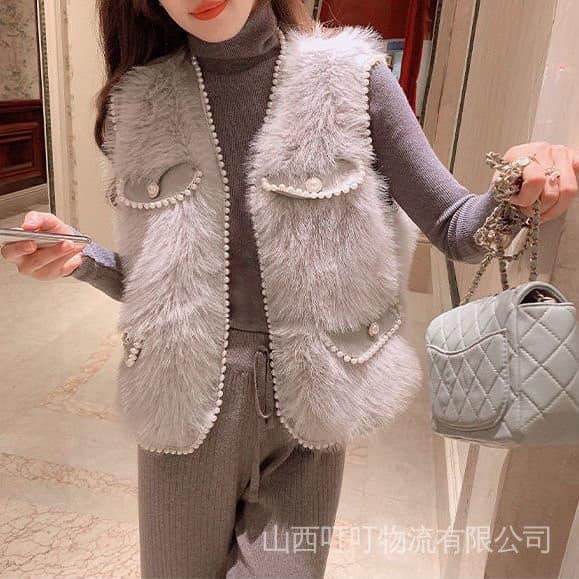 Áo ghile lông trần trám viền ngọc 3 màu L1
