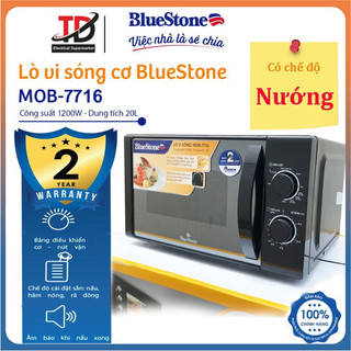 Lò Vi Sóng BlueStone 20 Lít MOB-7708B,7709,7716, Bảo Hành Chính Hãng 2 Năm