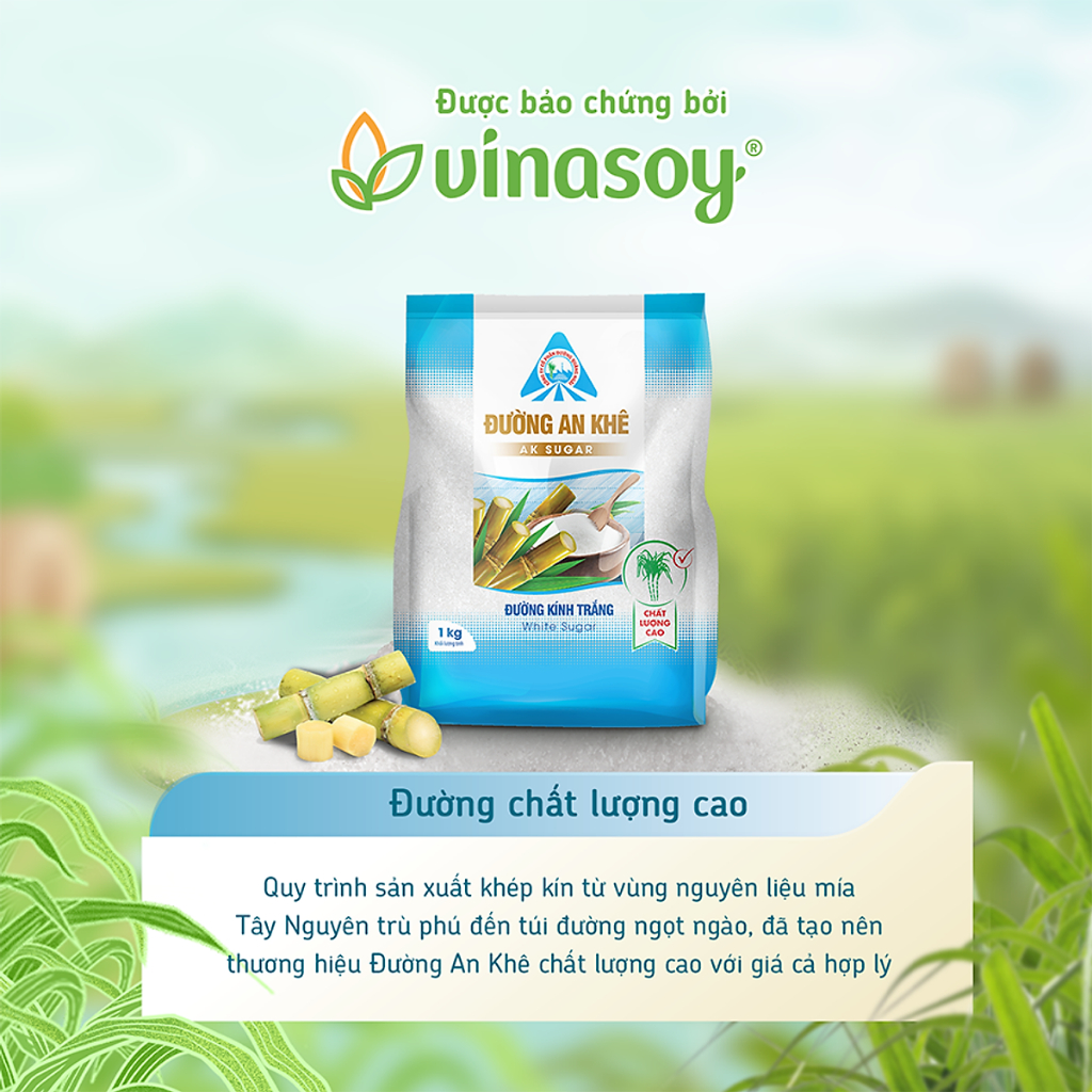 Đường Kính Trắng An Khê Gói 1kg