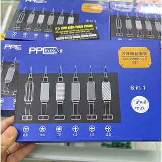 Bộ 6 món tua-vít PPD xịn (dùng được full mã điện thoại)