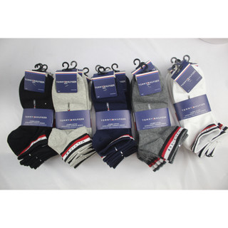 Combo 5 đôi tất nam cổ ngắn cao cấp TOMY Hilfiger