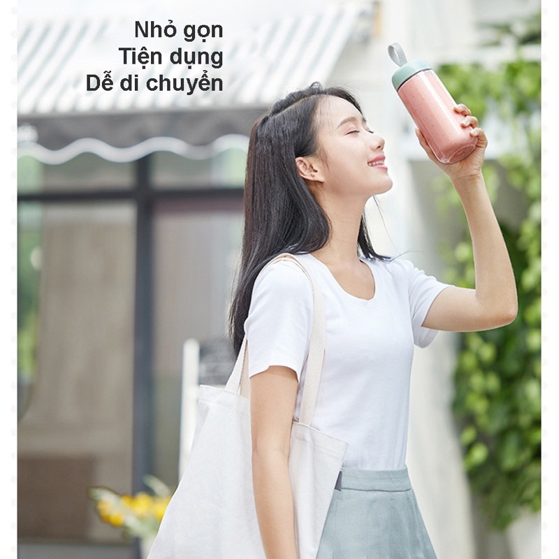 Máy xay sinh tố cầm tay BEAR, model LLJ-D04A1 có 2 cốc❤️