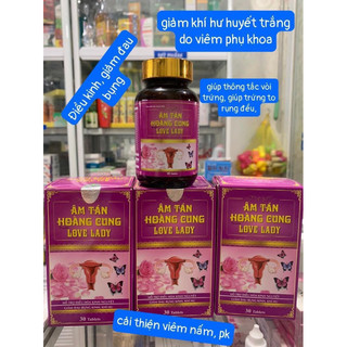 Âm tán hoàng cung, hỗ trợ điều hòa kinh nguyệt, đau bụng kinh