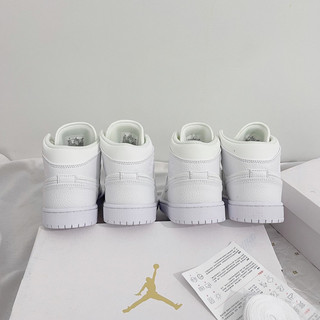 giày sneaker jordan full trắng mid likeauth