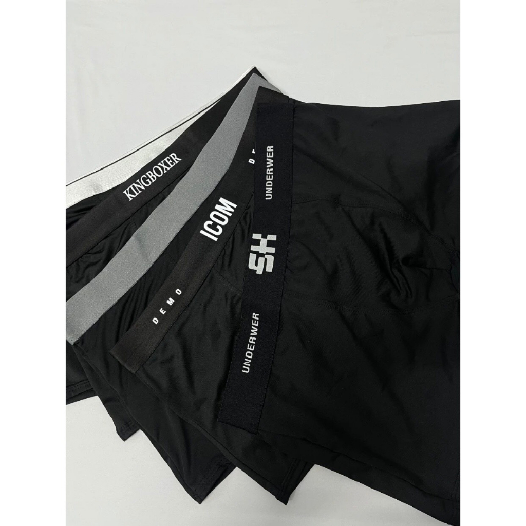 COMBO 5 QUẦN SỊP ĐÙI ĐEN MIX MẪU KHÁC NHAU