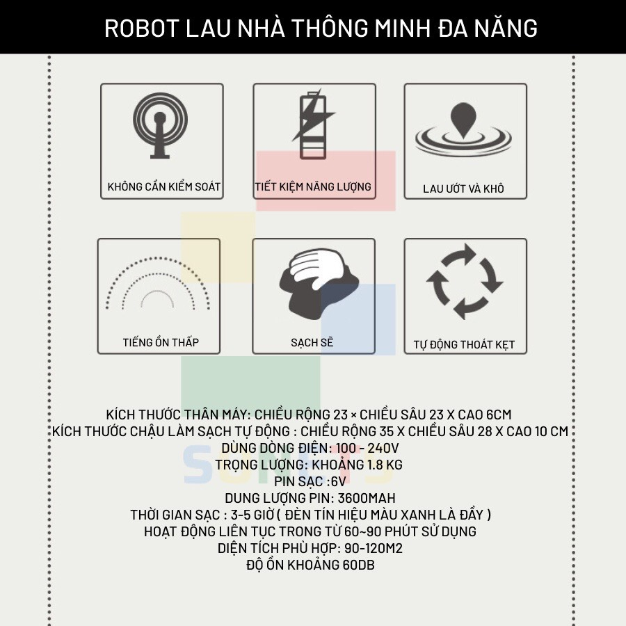 Linh kiện robot lau nhà