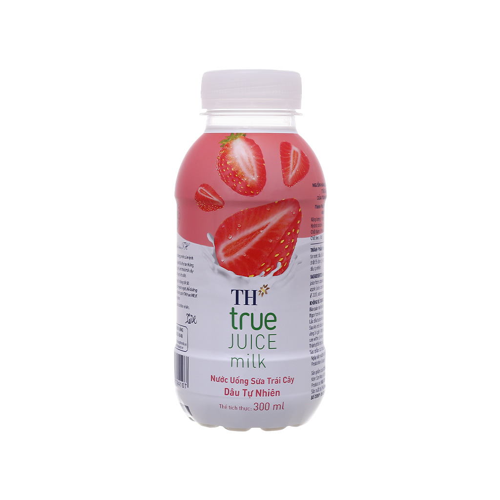 Nước uống sữa trái cây TH True Juice Milk chai 330ml