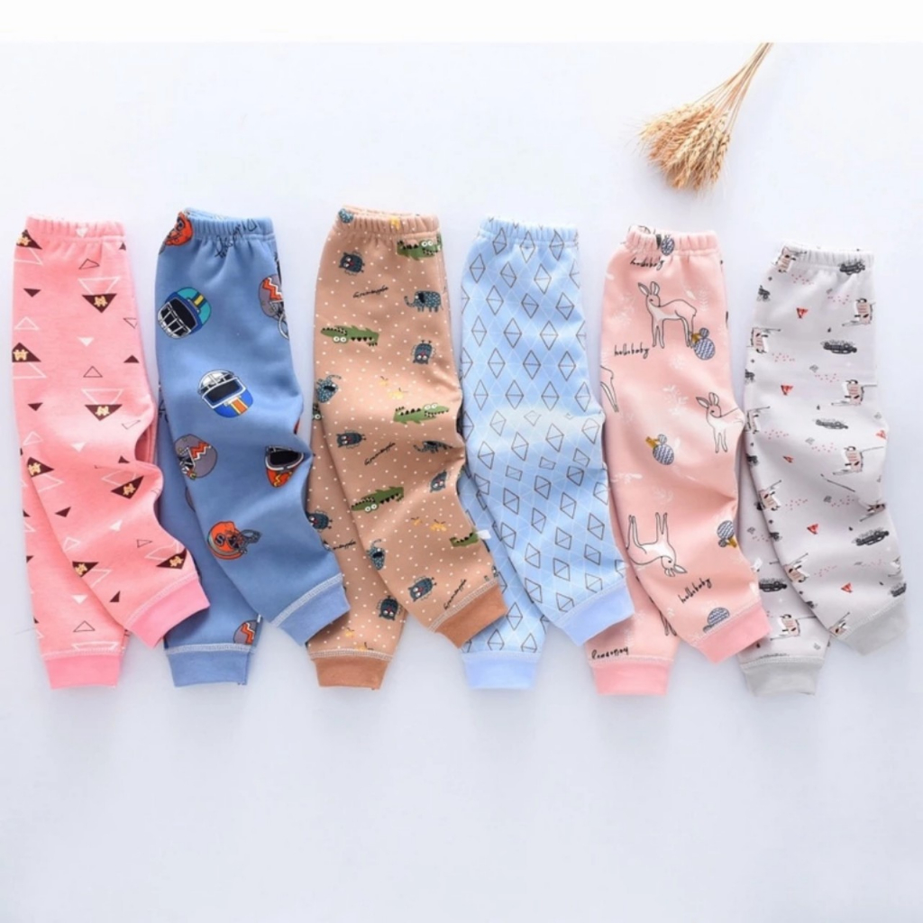 Quần chục dài nỉ bông cho bé trai và bé gái từ sơ sinh đến 15kg