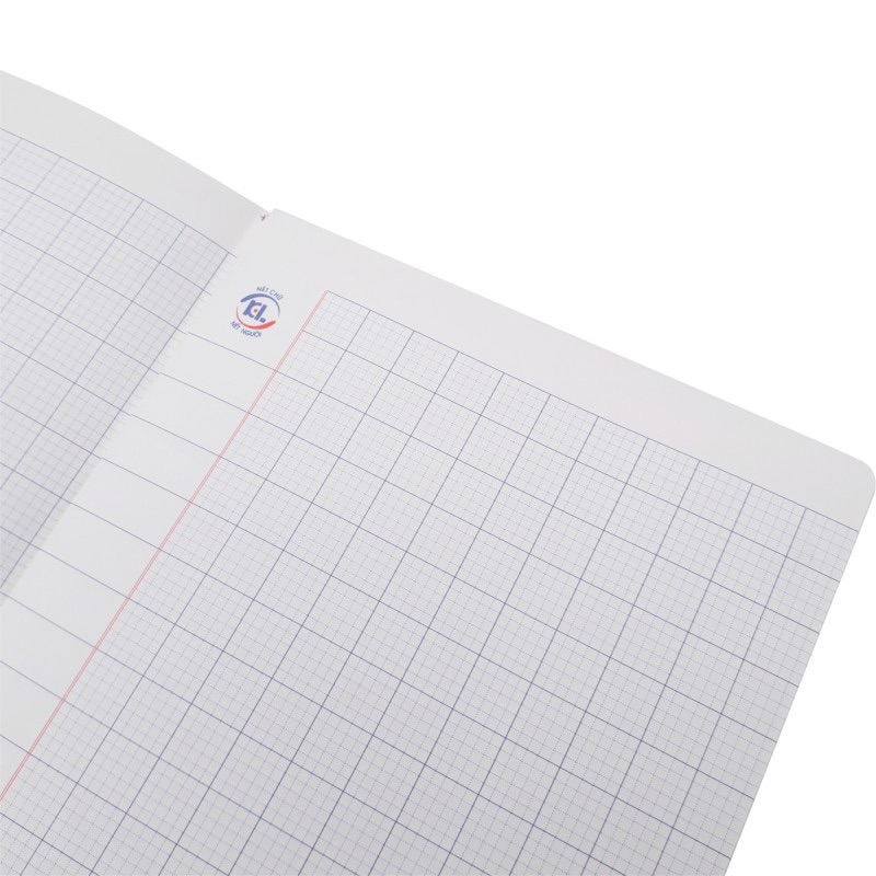 KLONG - Vở 4 ô ly - 5 ô ly may dán gáy cỡ B5 - 48 trang / 80 trang 120/92; MS: 071 - 073 - 041 🐻🏡🌸