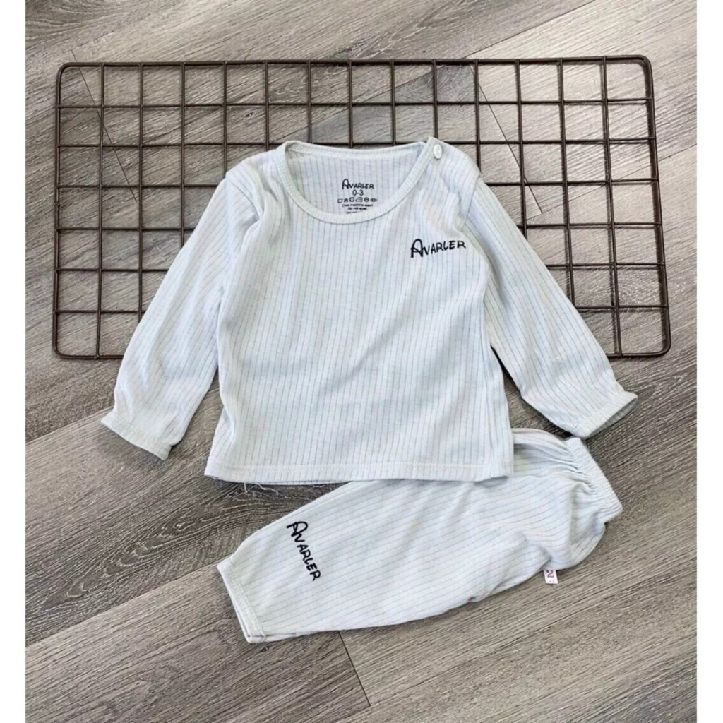 Đồ bộ bé trai , đồ bộ bé gái dài tay chất cotton sợi tre cho bé từ 5kg đến 15kg
