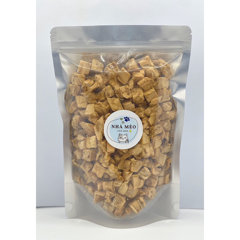 Cá hồi viên sấy khô cho chó mèo - Bổ sung omega 3 giúp mượt lông