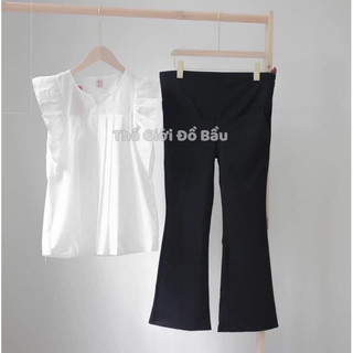  Quần bầu umi cao cấp- co giãn ống loe hàng loại 1 