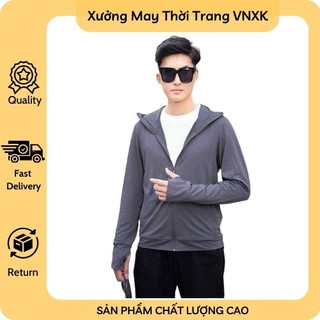 Áo chống nắng NAM vải thông hơi 2 lớp cao cấp, dày dặn hàng VNXK - Xưởng May VNXK