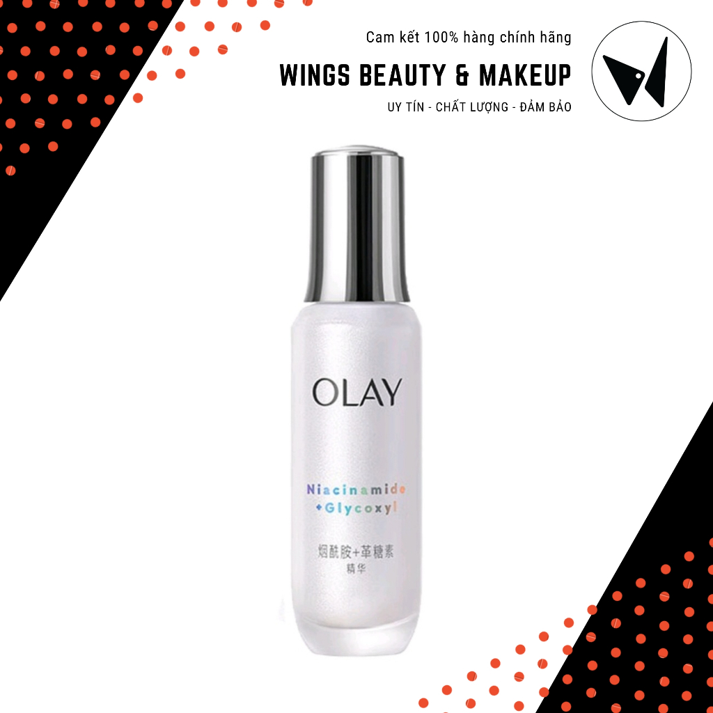 OLAY - Tinh chất sáng da White Radiance Niacinamide + Glycoxyl Advanced Light-Perfecting Essence