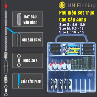 Phụ kiện làm trục câu đài Aohu. Hộp làm trục săn hàng. Hộp set trục câu đài cao cấp