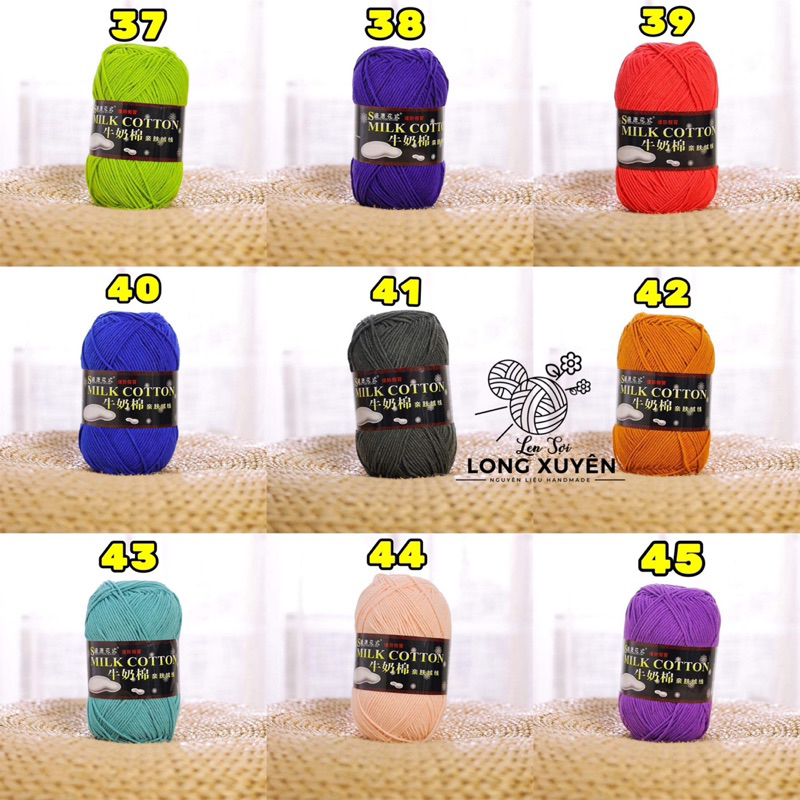 Len Milk Cotton 125g Shengtang chính hãng BẢNG 2