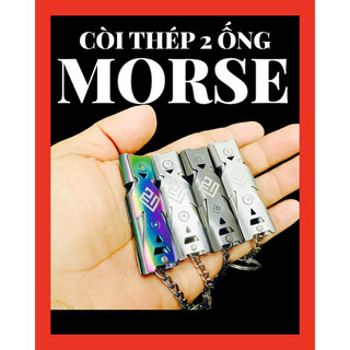 Còi nhôm thổi tín hiệu Morse