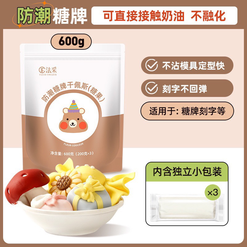 Gum đường tạo hình trang trí bánh
