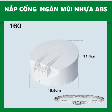 Nắp Đậy Cống Thoát Nước Sàn Nhà Tắm / Ban Công Chống Côn Trùng Màu Trắng 50-160mm Đa Năng