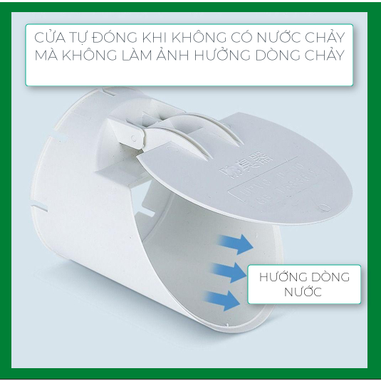Nắp Đậy Cống Thoát Nước Sàn Nhà Tắm / Ban Công Chống Côn Trùng Màu Trắng 50-160mm Đa Năng
