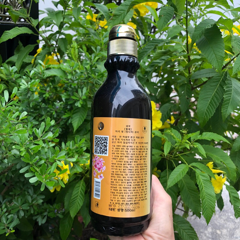 Phục hồi chuyên sâu Keratin Collagen nhân sâm Hàn Quốc 500ml