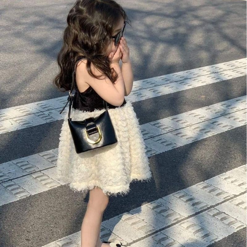 2023 Túi da mềm mini 5 màu sắc cho bé